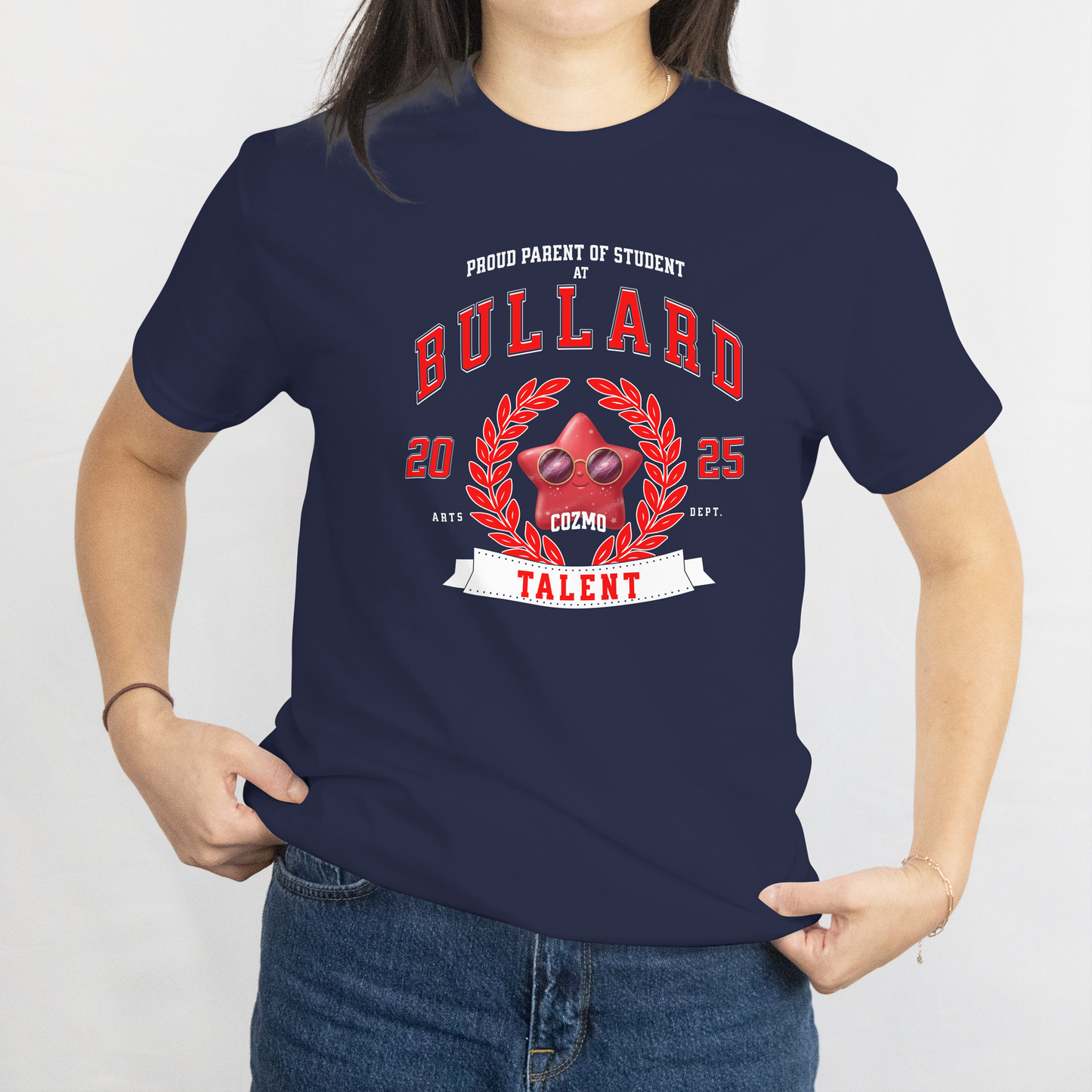 Bullard Talent “Proud Parent of Student At” Custom T-Shirt – Limited Holiday Edition