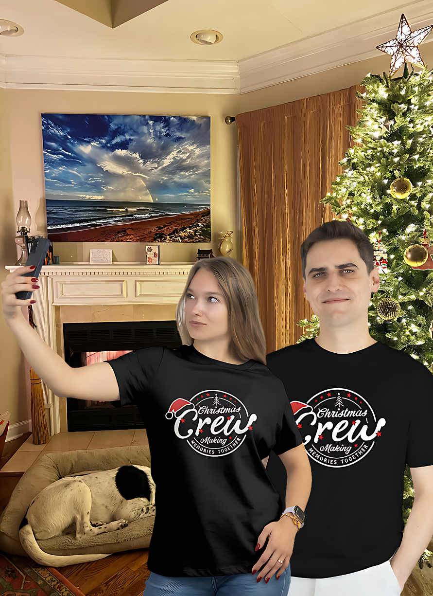 Holiday Christmas Crew Shirts