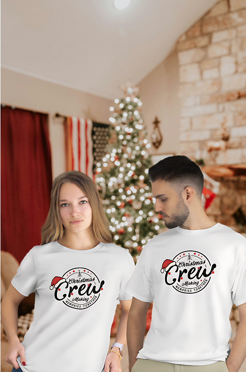Holiday Christmas Crew Shirts