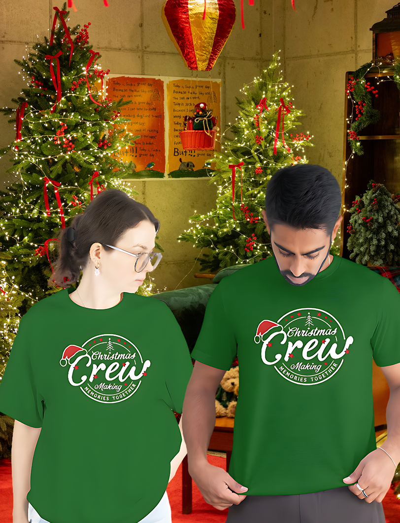 Holiday Christmas Crew Shirts